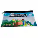 Morral Comic Minecraft Maleta Niños Grande + Cartuchera