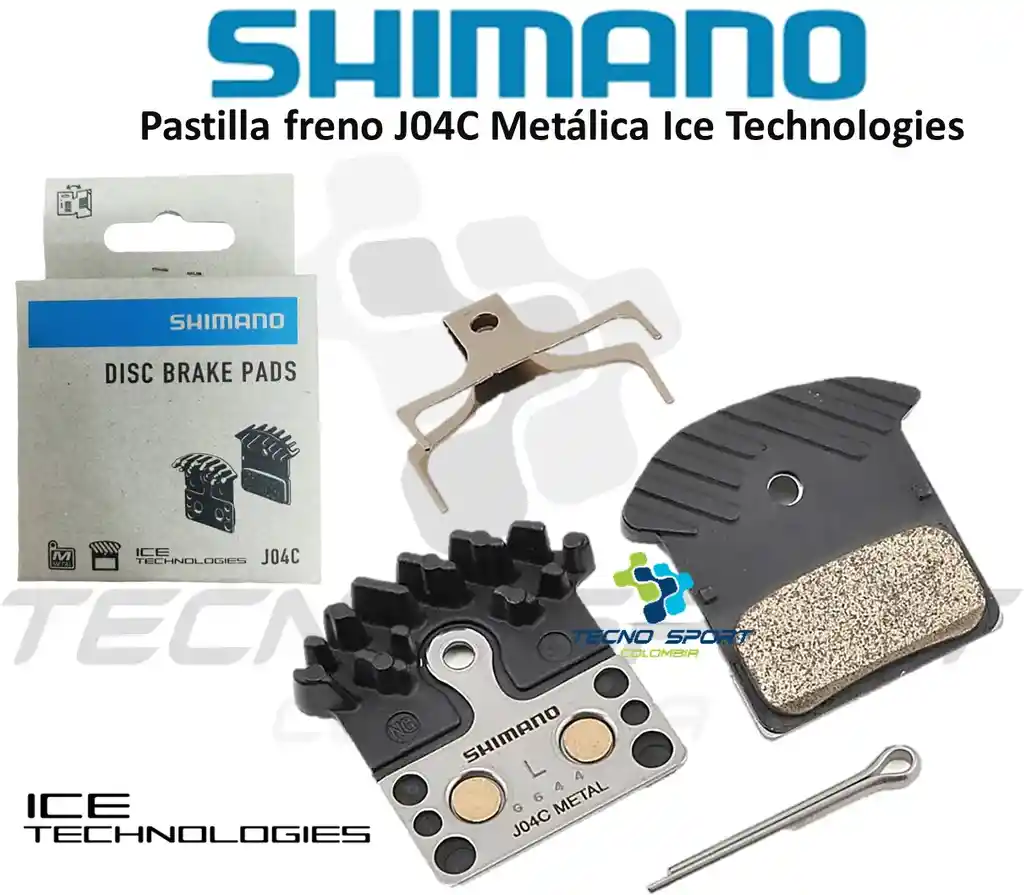 Pastilla Freno Shimano J04c Xtr Xt Slx Deore Refrigerada