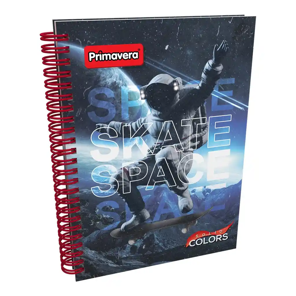 Primavera Cuaderno 5 Materias Cuadros Hombre 12