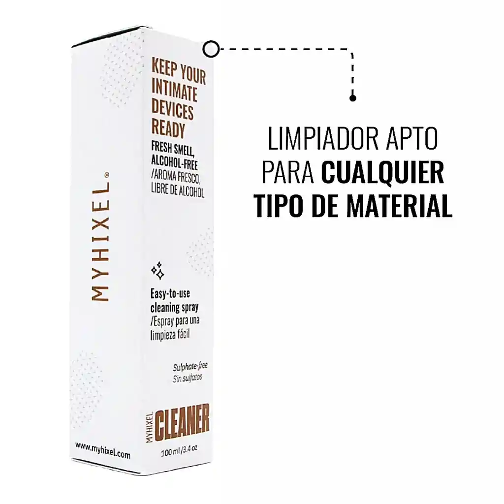 Limpiador Toy Cleaner Myhixel Clean 100 Ml