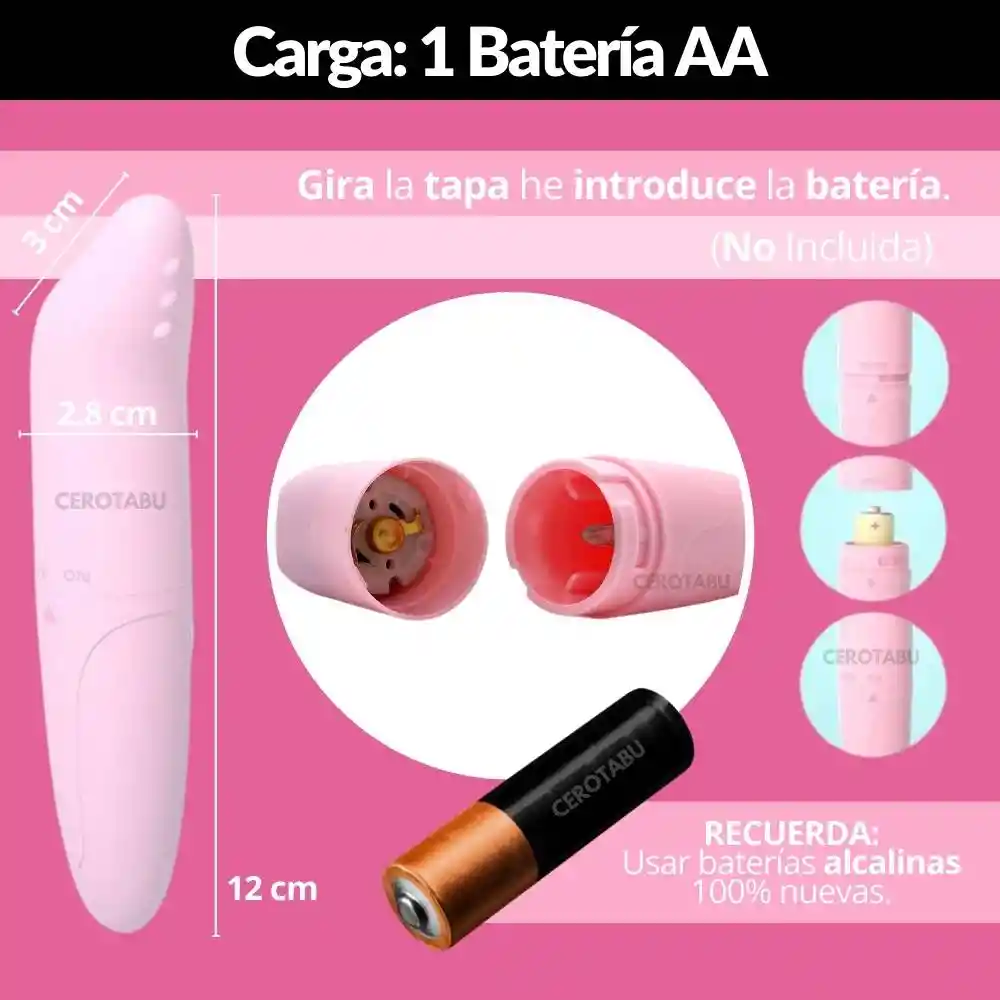 Kit Bala Vibradora + Lubricante Multiorgasmos + Feromonas Concentradas.