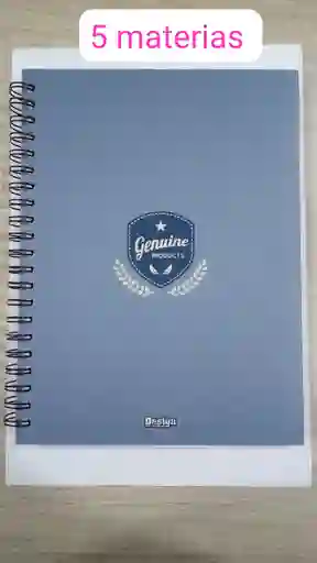 Cuaderno 5 Materias