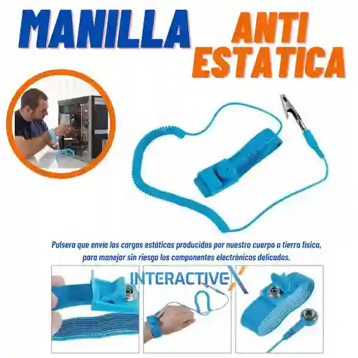 Manilla Antiestatica/ Pulsera Anti Estatica