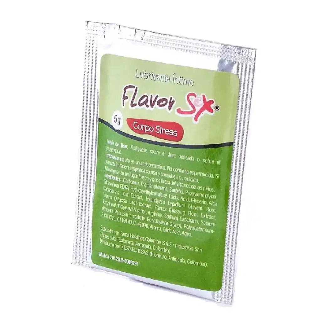 Sachet Estrechante Corpo Estress Flavor 5 G