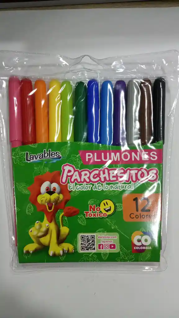 Plumones Lavables