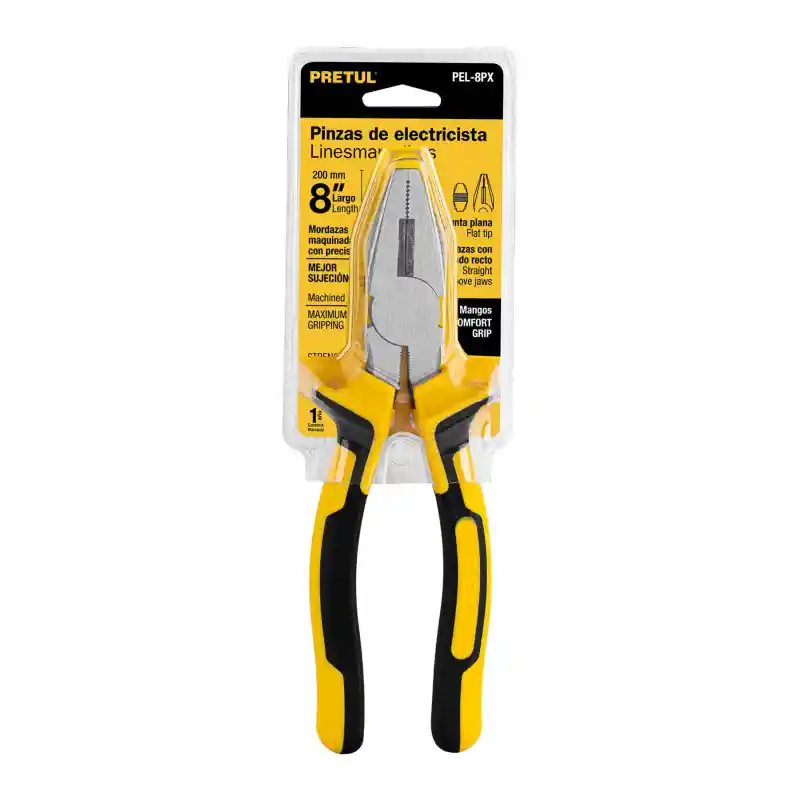 Pinza De Electricista 8"