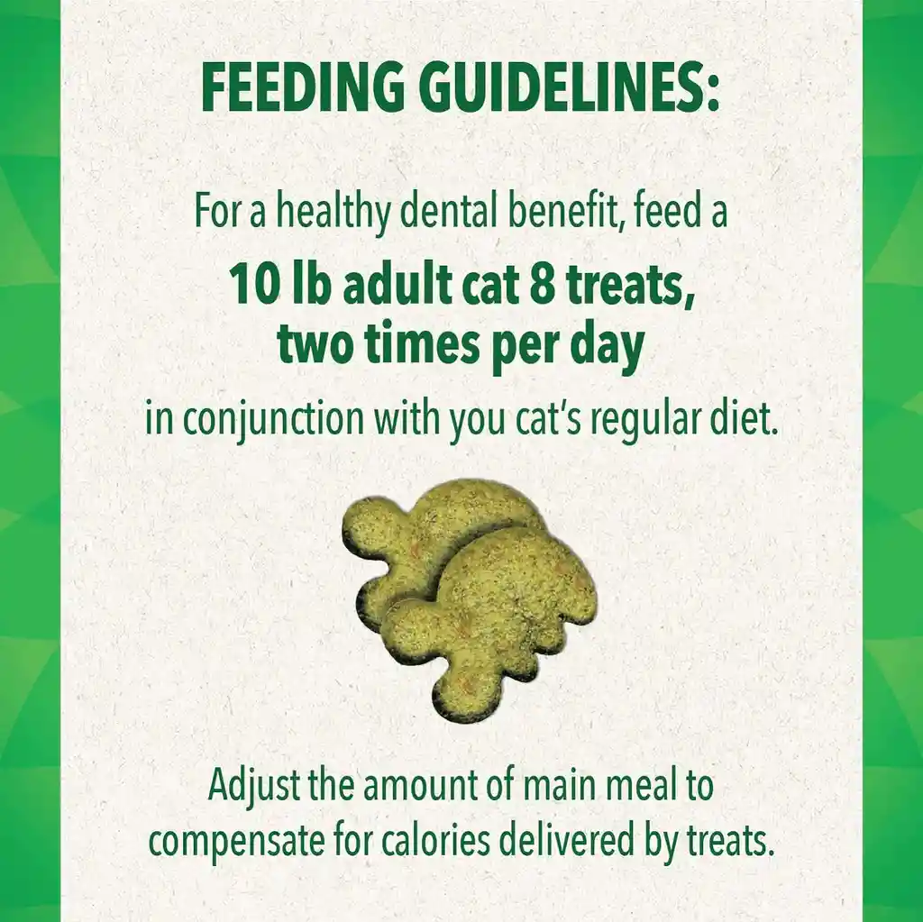 Greenies Golosina Cuidado Dental Gato 21 Oz Atun