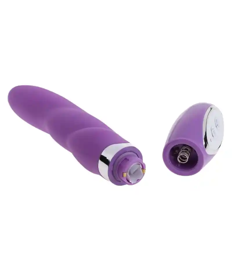 Vibrador Punto G - Silicona Extra Suave Morado