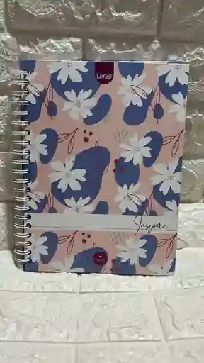 Cuaderno 7 Materias Grande Dama Cuadriculado Lukis