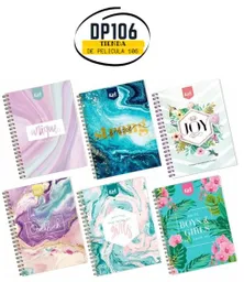 Cuaderno 5 Materias Pequeño Mujer