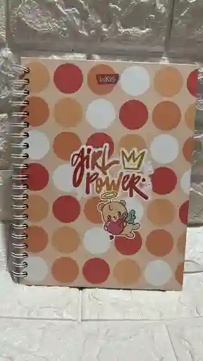 Cuaderno 5 Materias Grande Dama Cuadriculado Lukis