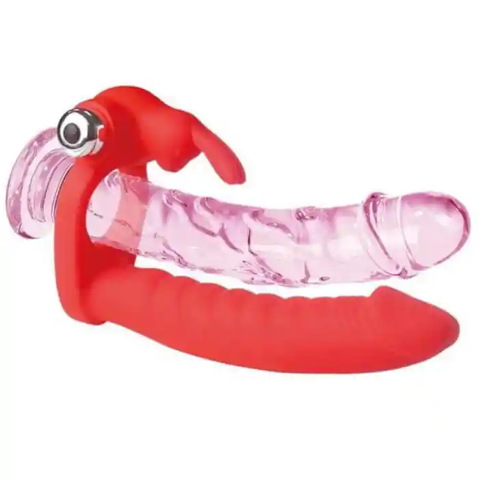 Anillo Vibrador Y Consolador Frodo Estimulador Anal 7 Modo De Vibracion