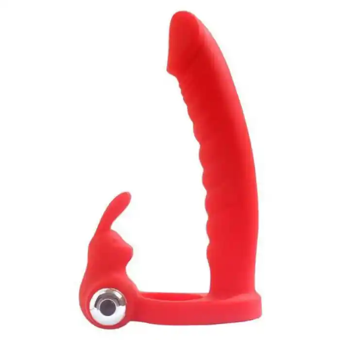 Anillo Vibrador Y Consolador Frodo Estimulador Anal 7 Modo De Vibracion