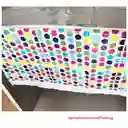 Mantel Plástico Polka Dots Multicolor