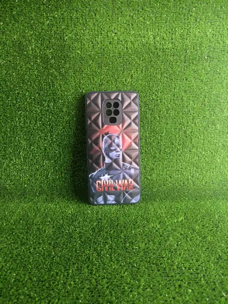 Xiaomi Redmi Note 9s | Forro Protector | Case Rigido|casetifi |civil War | Xiaomi | Carcasa | Funda | Anti Humedad | Full Proteccion.