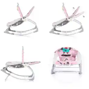 Silla Mecedora Vibradora Crece Conmigo Bebe 68148 Rosado Robot