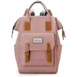Pañalera Multifuncional Bolso Morral Bebe Correas Rosa