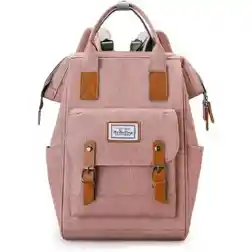 Pañalera Multifuncional Bolso Morral Bebe Correas Rosa