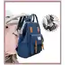 Pañalera Multifuncional Bolso Morral Bebe Correas Rosa