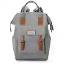 Pañalera Multifuncional Bolso Morral Bebe Correas Gris