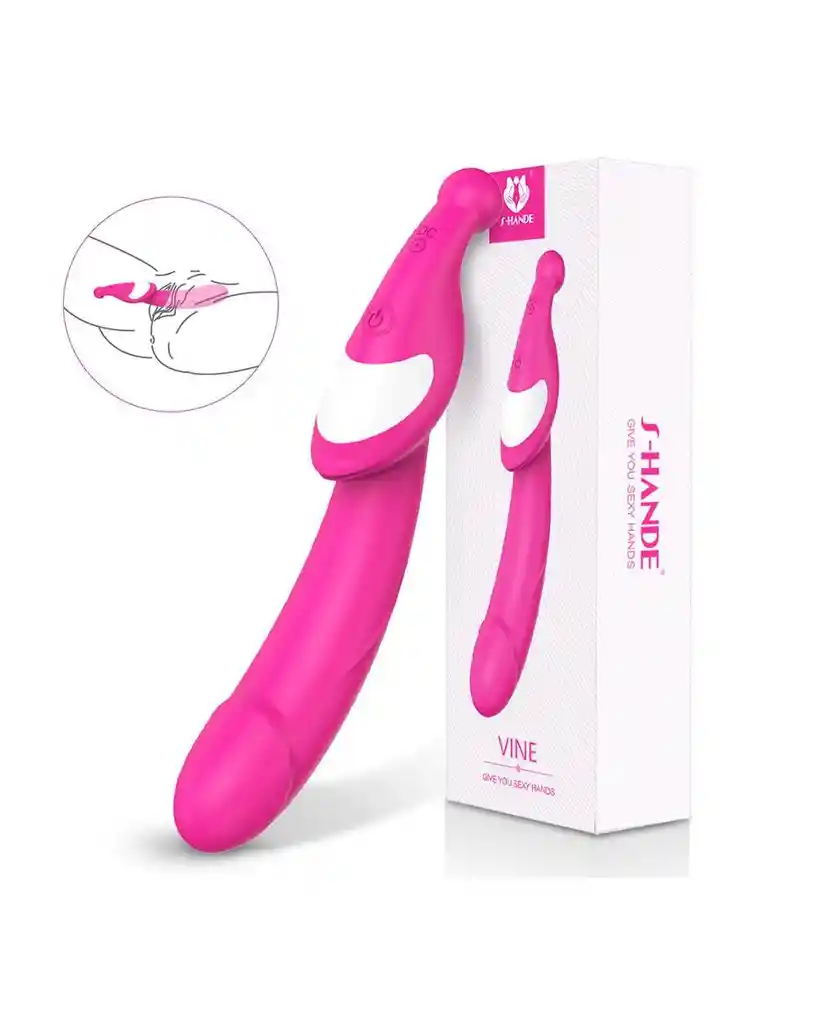 Vibrador Doble Función Vine