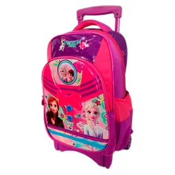 Maleta Ruedas Grande Frozen Morral Llantas Goma Escolar