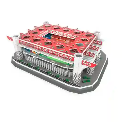 Rompecabezas Puzzle Estadio 3d San Siro Milán 154 Piezas