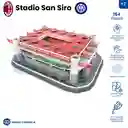 Rompecabezas Puzzle Estadio 3d San Siro Milán 154 Piezas