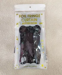 Cortina Mechas Color Negro