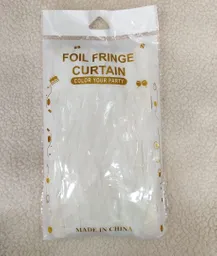 Cortina Mechas Color Blanco