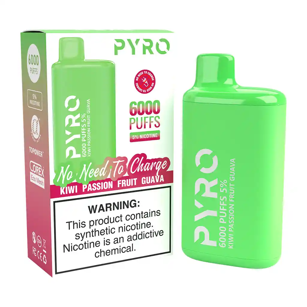 Kiwi Passion Fruit Guava - Pyro - 7000 Aspiraciones