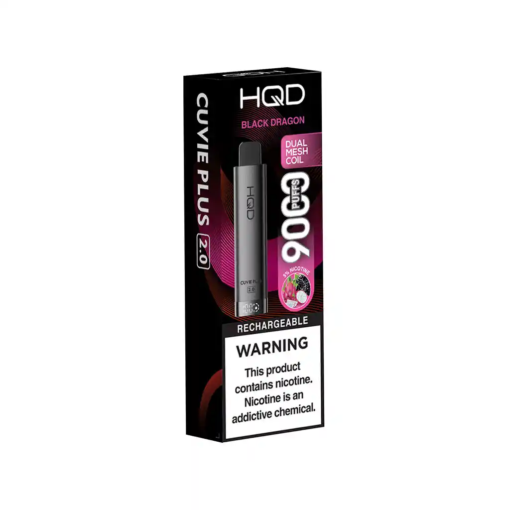 Black Dragon - Hqd Cuvie 2.0 - 9000 Aspiraciones - 18ml