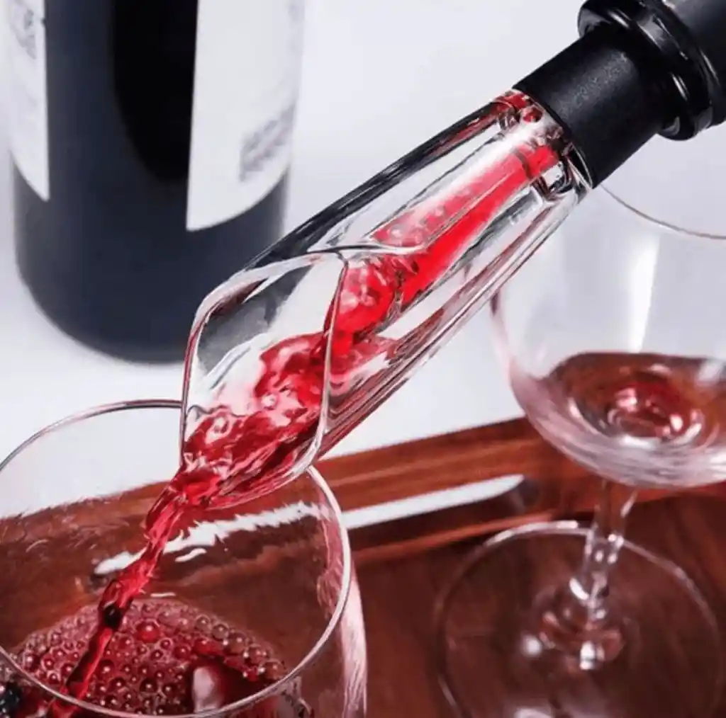 Tapon Para Vino Con Cierre Al Vacio Mini Filtro Portatil
