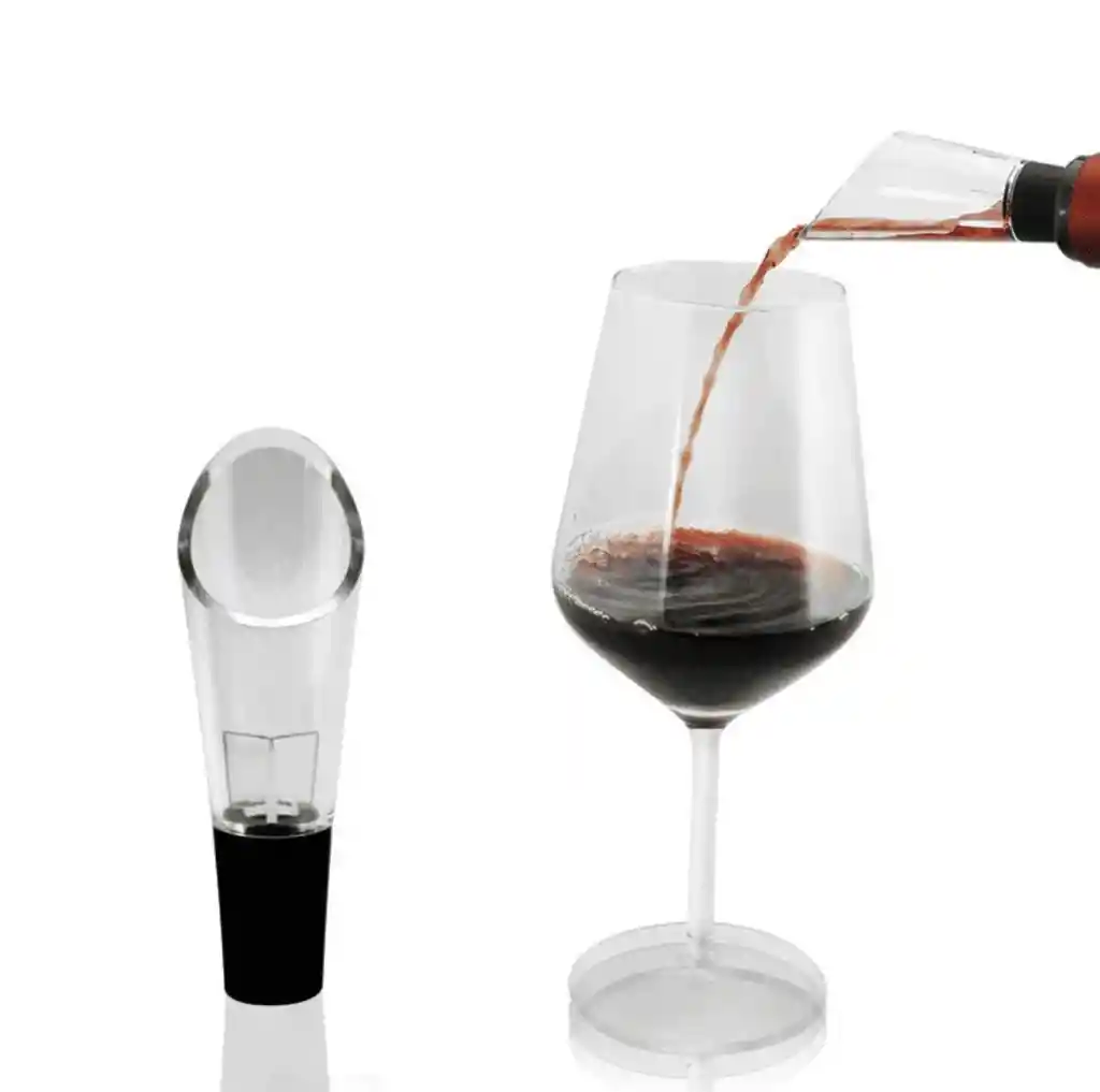 Tapon Para Vino Con Cierre Al Vacio Mini Filtro Portatil