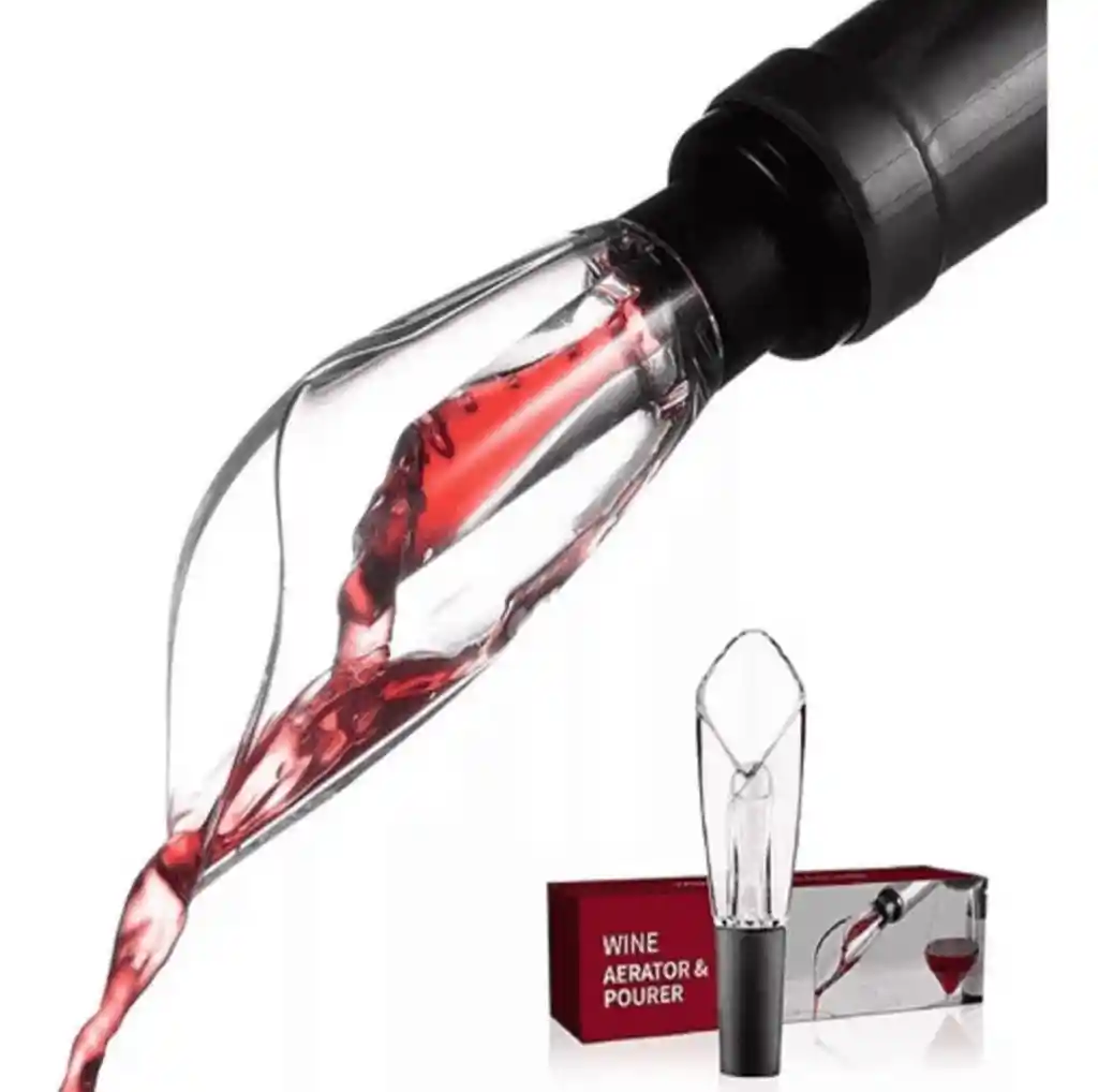 Tapon Para Vino Con Cierre Al Vacio Mini Filtro Portatil