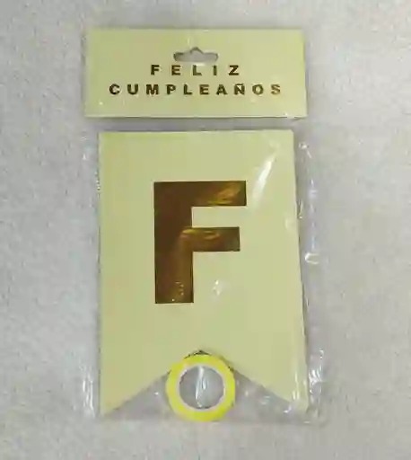 Feliz Cumpleaños Plano Color Amarillo Pastel