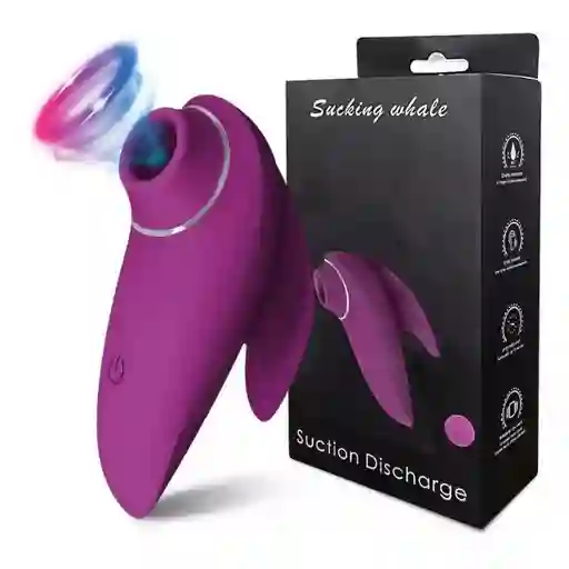 Vibrador Succionador De Clitoris 8 Velocidades Recargable Usb