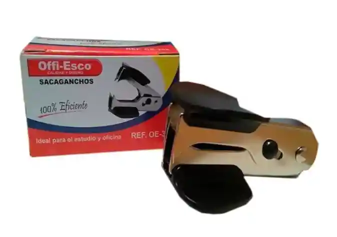 Kit X2 Sacaganchos En Acero Inoxidable Oe-302 Oficina Papel