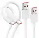 Cable Usb Tipo C Con Filtro Usb Carga Y Datos 1 Mts