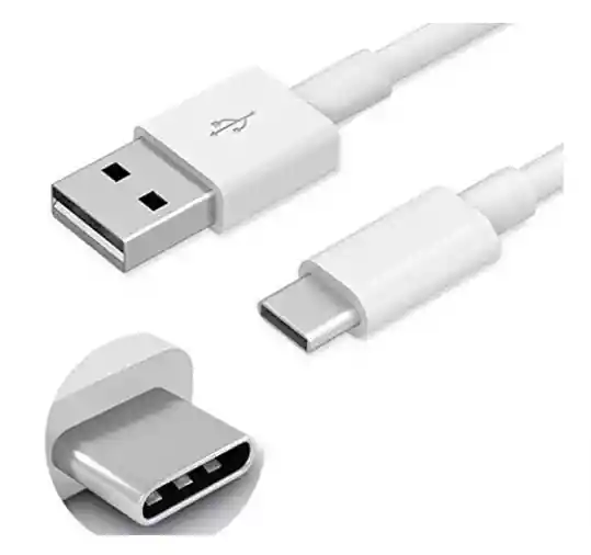 Cable Usb Tipo C Con Filtro Usb Carga Y Datos 1 Mts