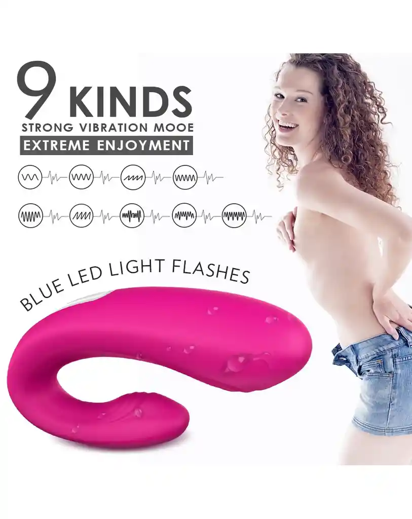 Vibrador Doble Enjoy Pink Shande