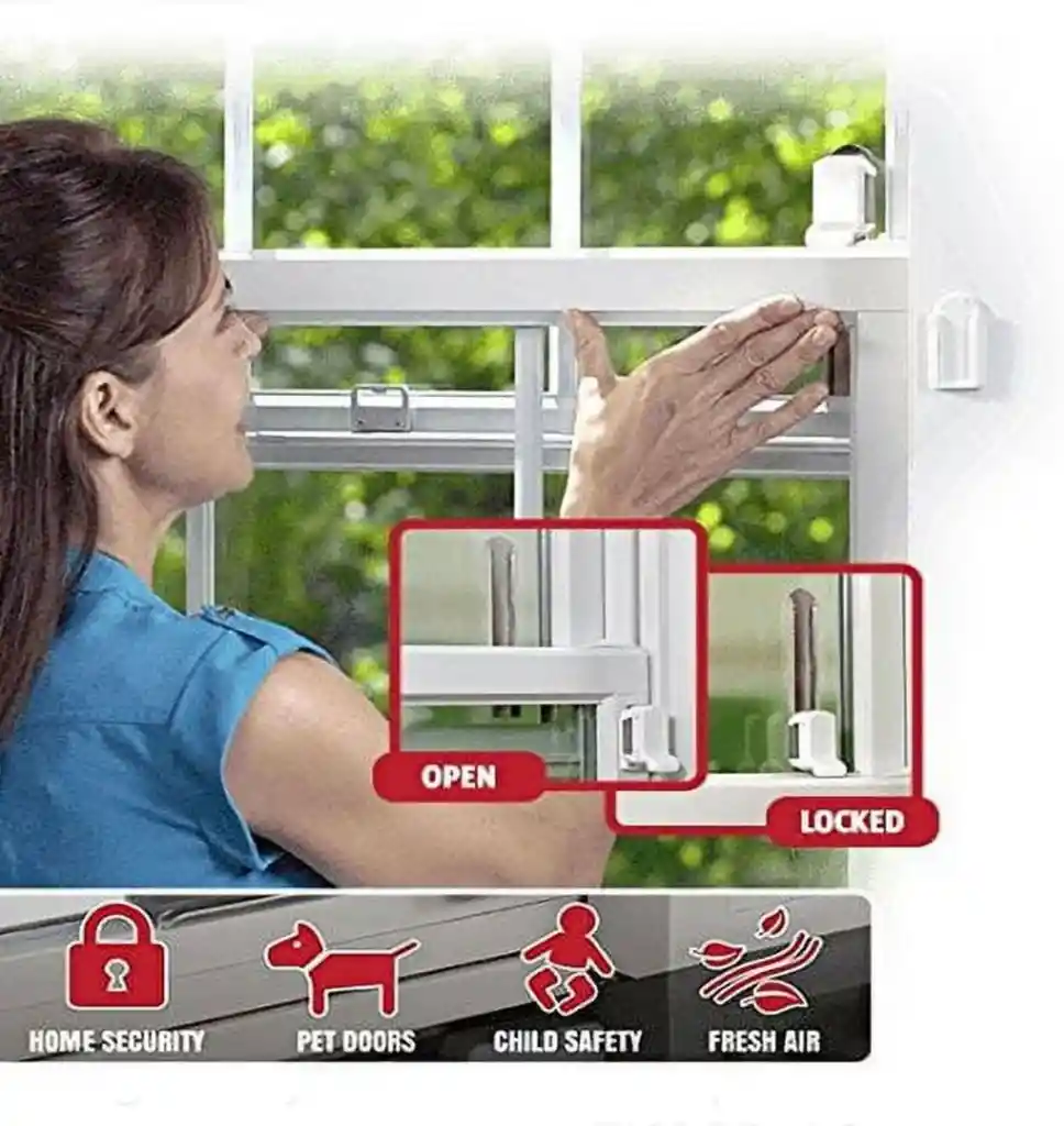 Seguro Ajuste Universal Para Ventanas Y Puertas