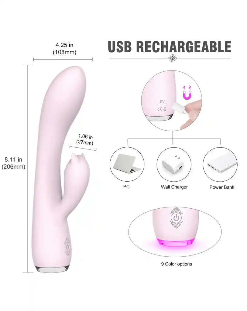 Vibrador Doble Fanny Shande