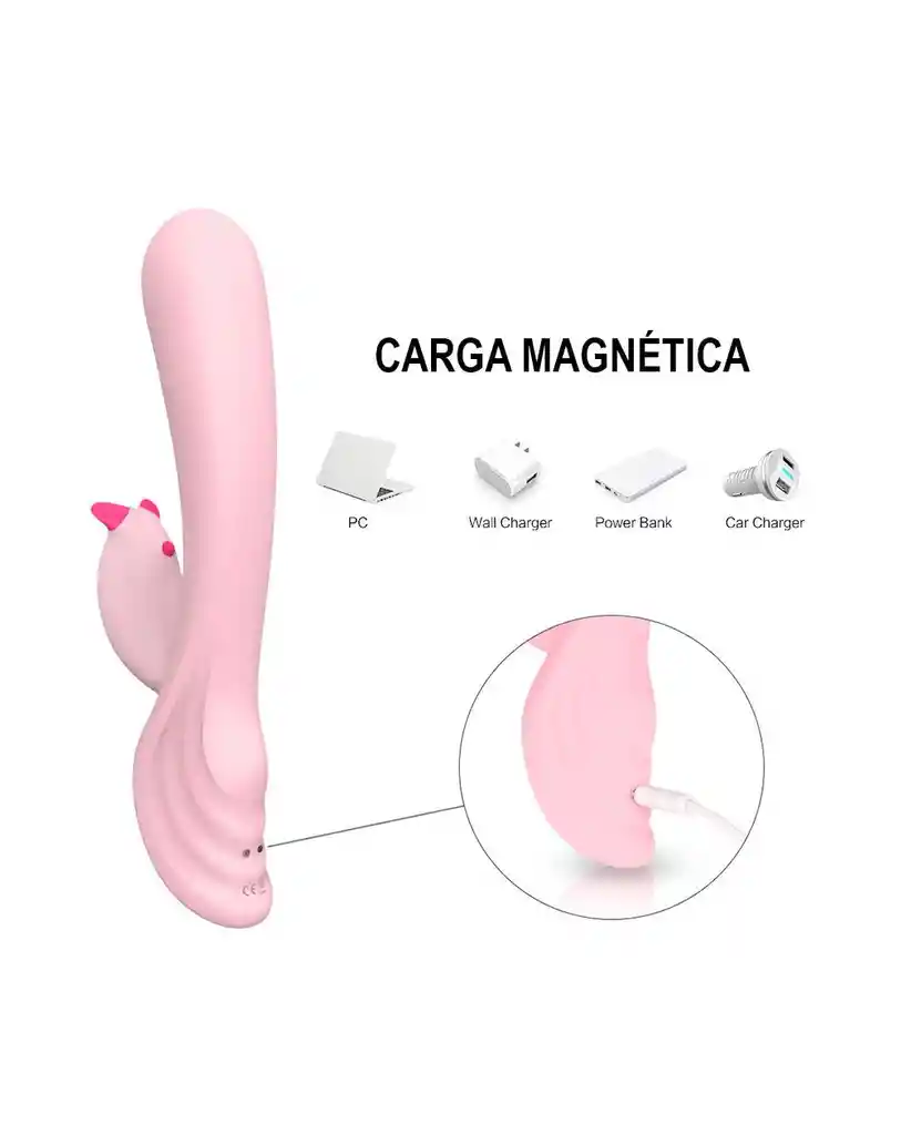 Vibrador Doble Motor Plume Shande