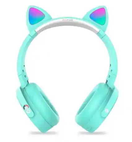 Diadema Bluetooth Orejas De Gato Pop It 10 Horas De Rendimiento