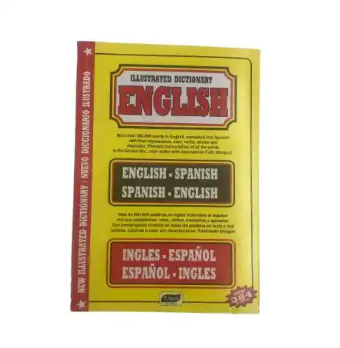 Diccionario Español Inglés Básico Ilustrado Marfil