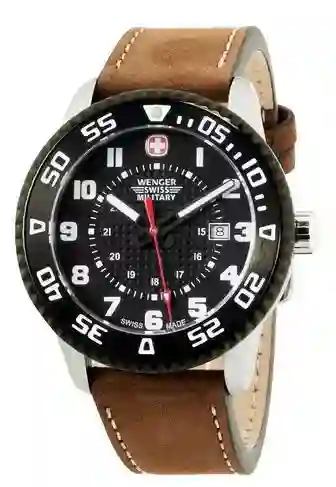 1 Reloj Wenger Swiss Military Nuevo 100% Original Pulso Cuero