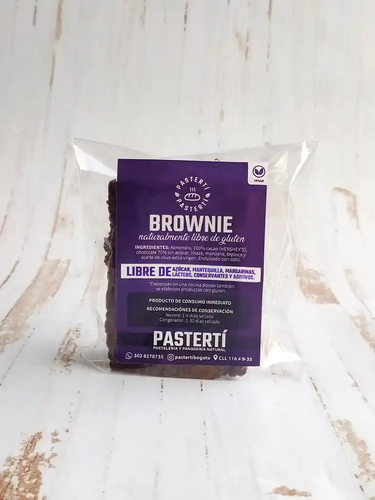 El Papá De Los Brownies. Saludable Y Vegano,. Libre De Azúcar Y Gluten.