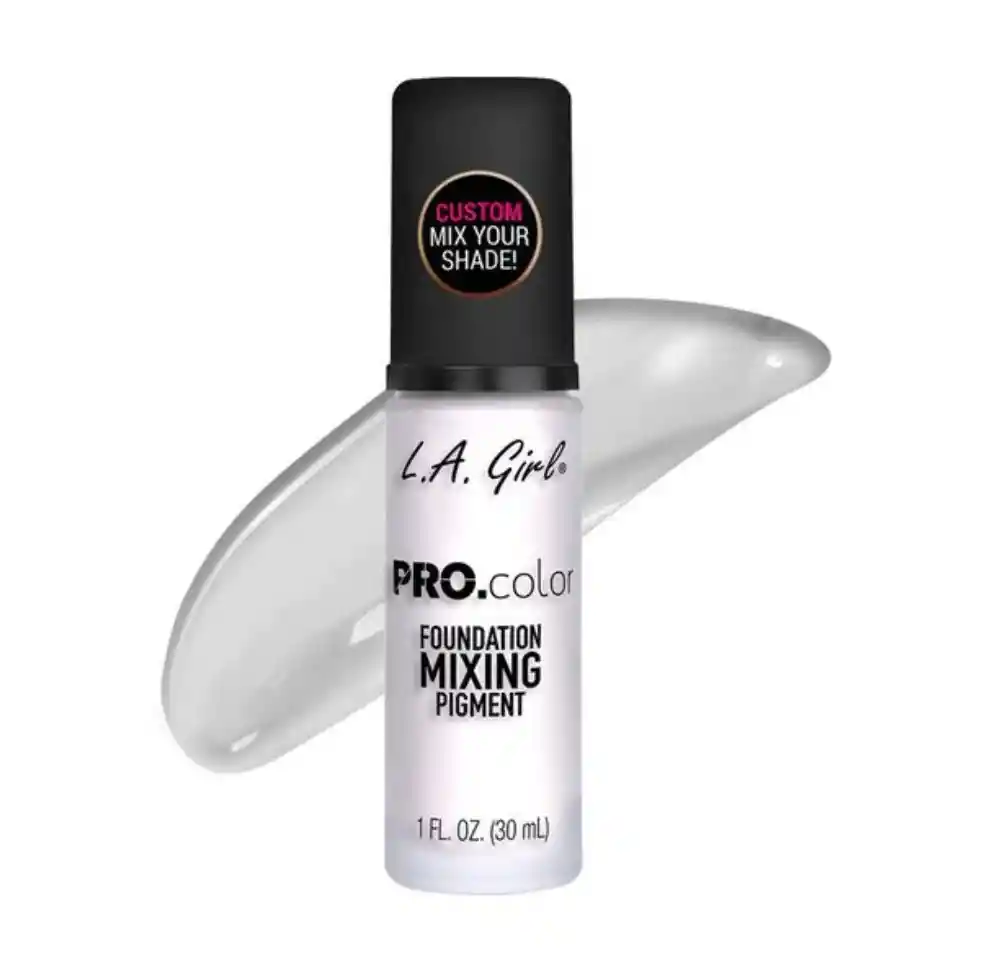 Pigmento Para Base Pro Color La Girl 711-white