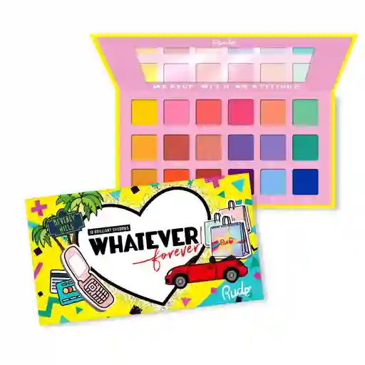 Paleta De Sombras Rude Whatever Forever
